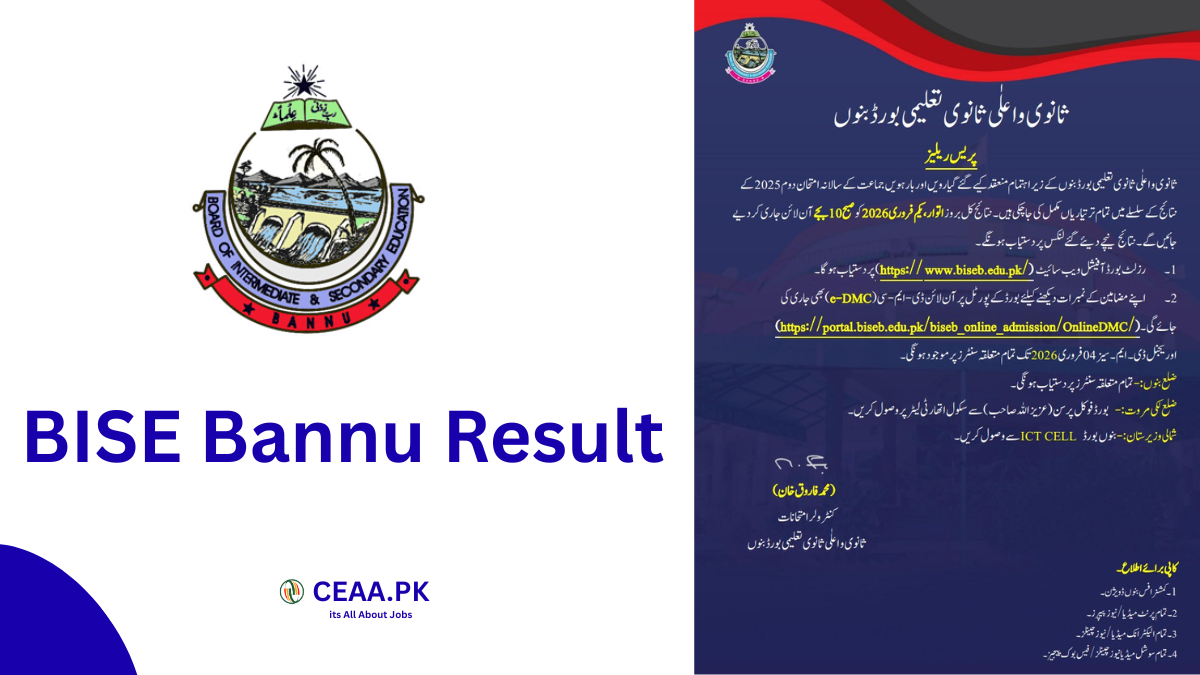 BISE Bannu Result 2026