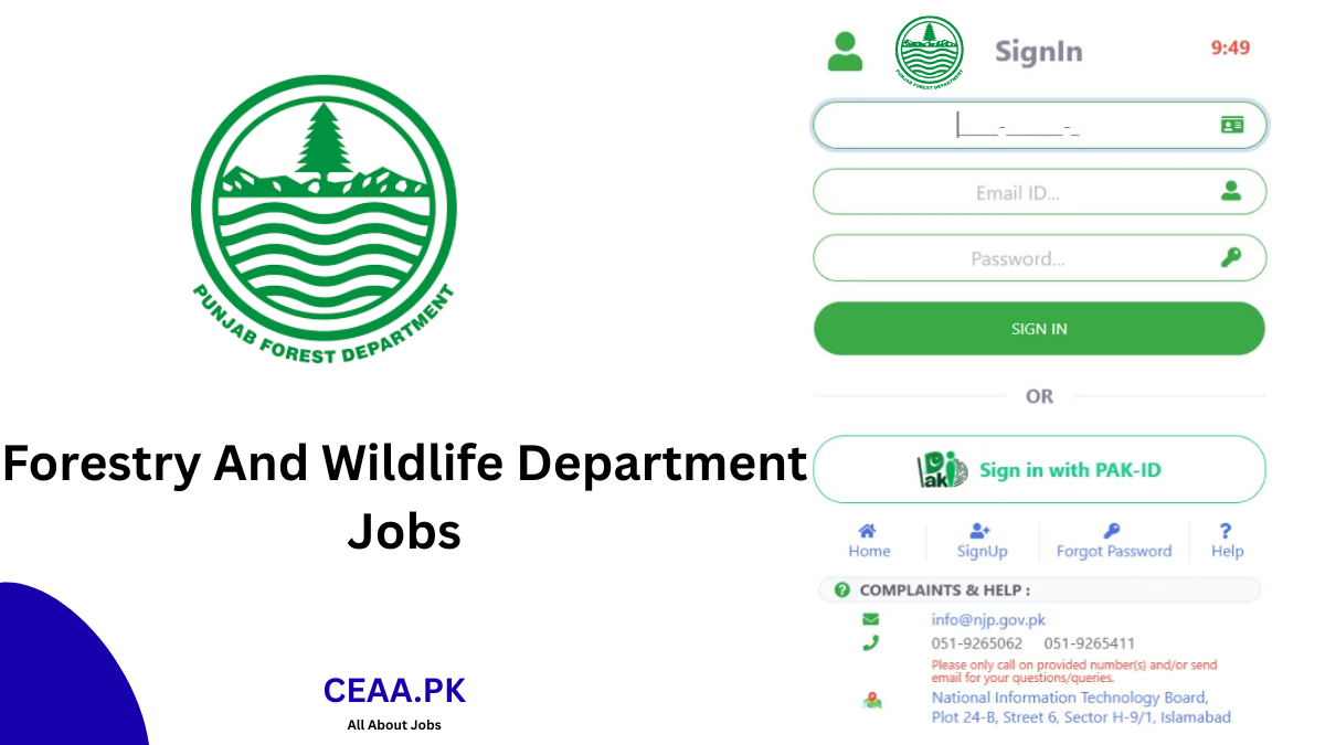Forestry And Wildlife Department Jobs 2026